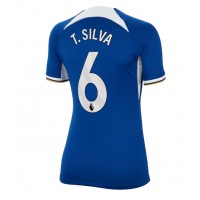 Dámy Fotbalový dres Chelsea Thiago Silva #6 2023-24 Domácí Krátký Rukáv